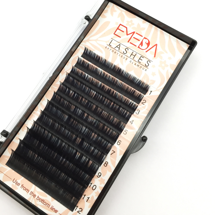 Best Suppliers Supply Korea PBT Fiber Eyelash Extensions with Private Label in the UK USA  YY67